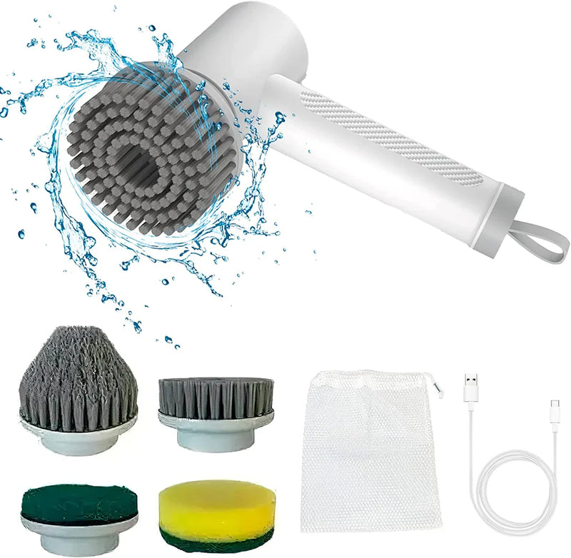 Escova Elétrica de Limpeza 5 em 1 - CleanMax™