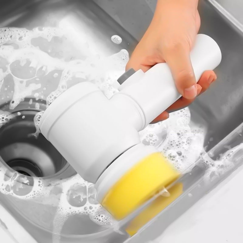Escova Elétrica de Limpeza 5 em 1 - CleanMax™