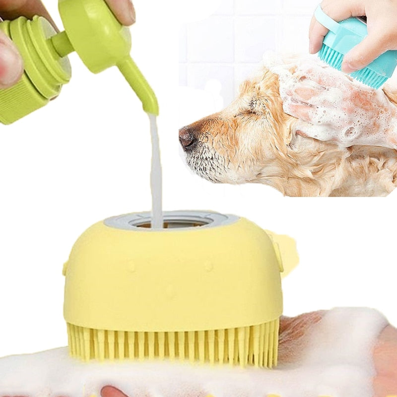 Escova de banho para cachorro - Produto Top