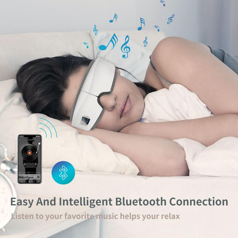 Massageador Ocular Bluetooth 4D