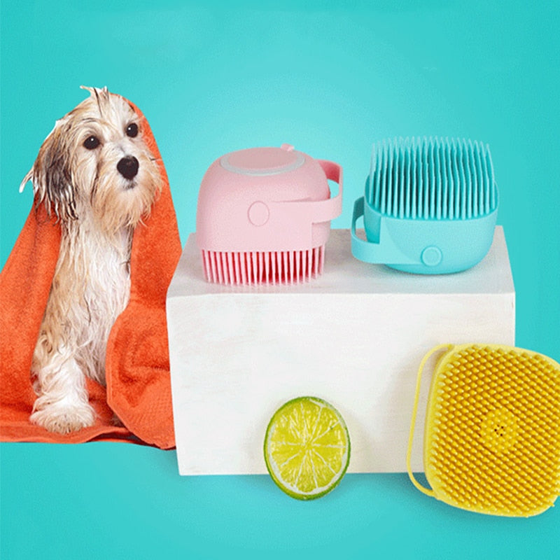 Escova de banho para cachorro - Produto Top